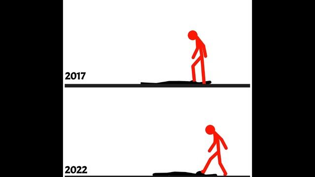 2017 VS 2022 Reanimated Old Animation | Stick Nodes | Pioneer Animations смотреть онлайн
