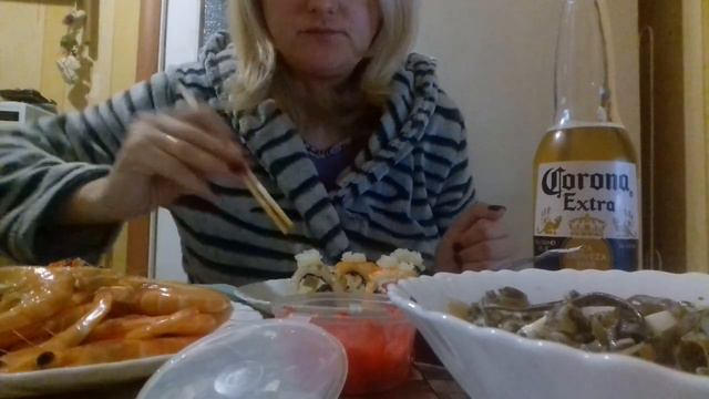 ASMR Роллы, Креветки смотреть онлайн