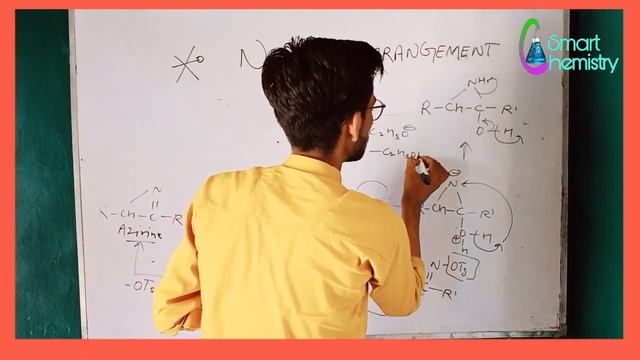 NEBER REARRANGEMENT REACTION ||MECHANISM||CSIR-NET#SMARTCHEMISTRY смотреть онлайн