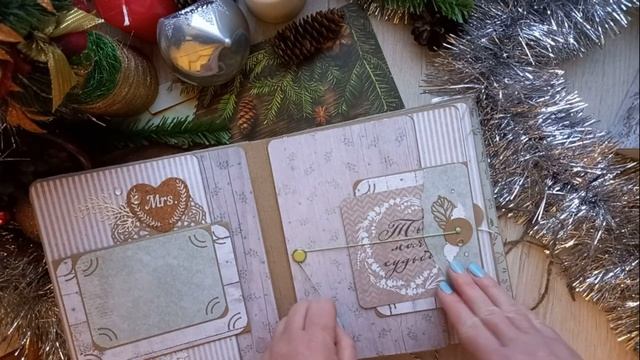 Свадебный альбом в стиле рустик / ОБЗОР смотреть онлайн