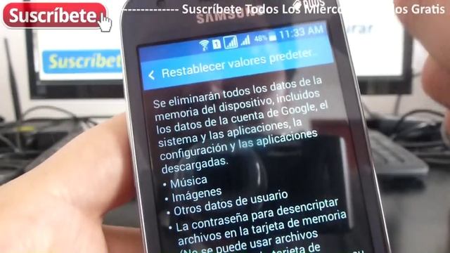 restaurar de fabrica android Samsung Galaxy Ace 4 Duos SM-G313ML/DS Español смотреть онлайн