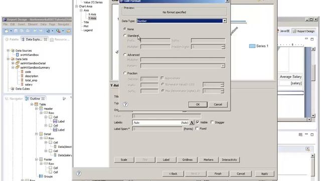 Designing Page 1 of Report - Bar Chart смотреть онлайн