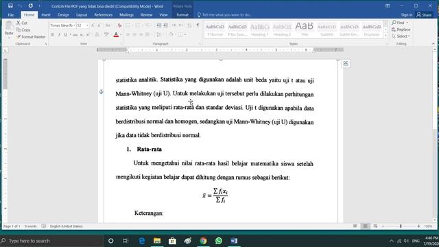Cara Mengedit File PDF di Microsoft Word (Bisa Edit File PDF Hasil Scan Dokumen) смотреть онлайн