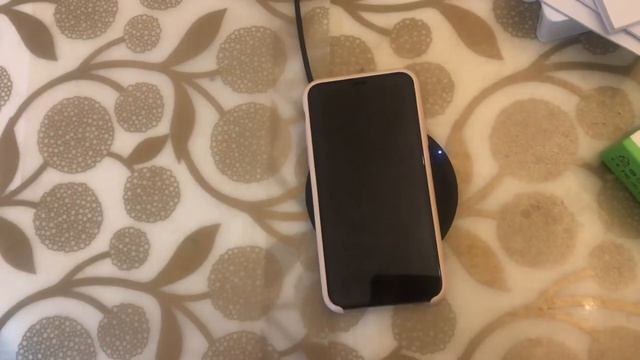 Беспроводная зарядка для iphone.Беспроводная зарядка для любого телефона.belkin (F7U068). белкин. смотреть онлайн