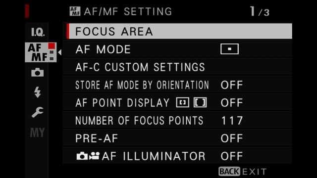 Fujifilm XT4 Photography Settings