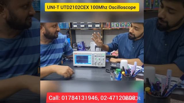 UNI-T UTD2102CEX 100Mhz Oscilloscope, PR Tools BD Call: 01784131946, 02-47120808
