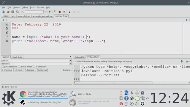 Computer Science 1015: Python Basics 1/2: Session 1@ ALEX (Screencast) смотреть онлайн