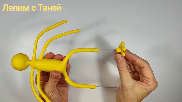 Радужные друзья ?- ЖЁЛТЫЙ. Роблокс RAINBOW FRIENDS из пластилина./ Лепим с Таней. смотреть онлайн