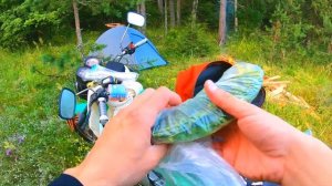 ✅В ЛЕС НА МОТОЦИКЛЕ С ПАЛАТКОЙ!МОТОПОХОД МЕЧТЫ! Иж Планета 5