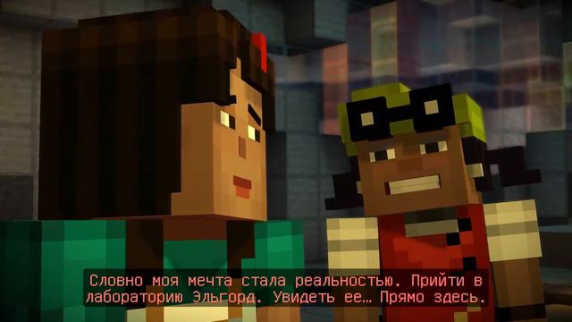 Minecraft Story Mode Прохождение - Краснокамье и его механизмы Эпизод 2 часть 1 - 1080p 60fps смотреть онлайн