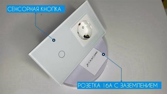 Розетка и умный WiFi выключатель Terem Techno одиночный с Алисой и с голосовым управлением Tuya смотреть онлайн