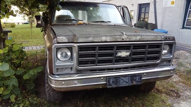 CHEVROLET BLAZER K5 5.7 1979 ODPALENIE PO PARU LATACH POSTOJU смотреть онлайн
