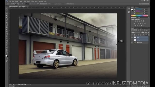 Photoshop - Creating Artificial Light Bursts смотреть онлайн