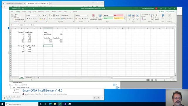 Excel-DNA IntelliSense for VBA Functions смотреть онлайн