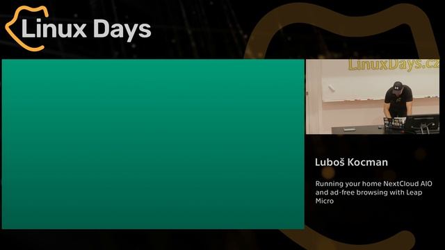 Running your home NextCloud AIO and ad-free browsing with Leap Micro (Lubos Kocman) смотреть онлайн