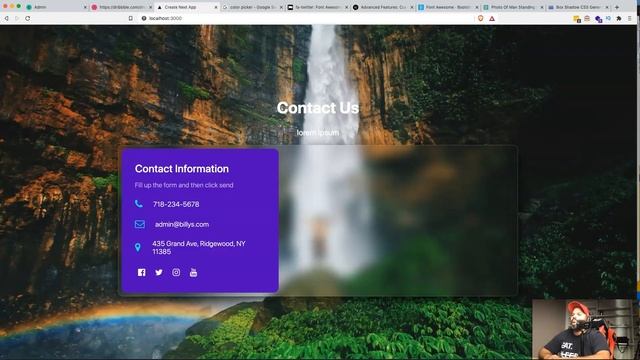 Create Modern Contact Form With React JS and Next JS | HTML, CSS, SASS, Javascript Tutorial - Cours смотреть онлайн