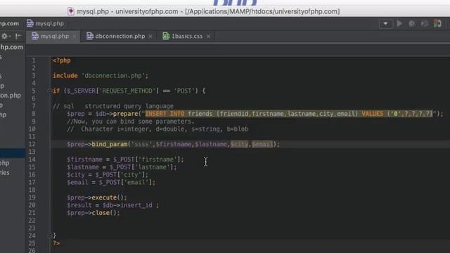 14 - insert/add records into mysql using php (full code in comments section) смотреть онлайн