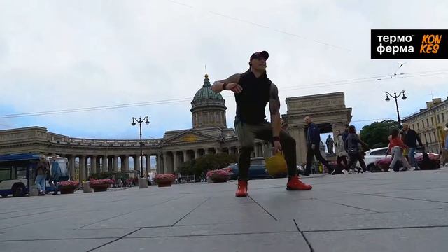 Силовая тренировка с Серегем "Скиф" Никифоровым и Konkes. Часть 1 смотреть онлайн
