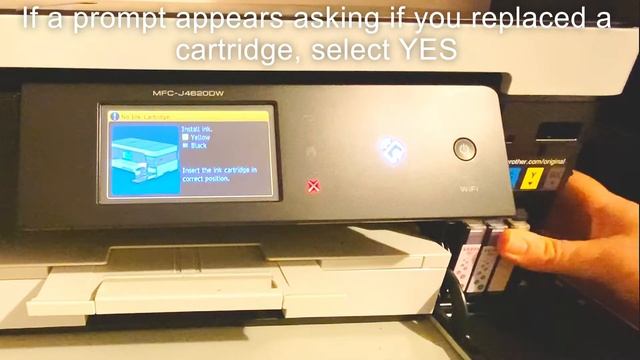 How to fix No ink cartridge detected error on a Brother Printer Including MFC and DCP смотреть онлайн