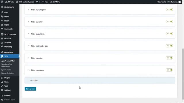 How to use horizontal filters - YITH WooCommerce AJAX Product Filter смотреть онлайн