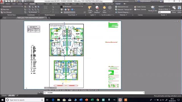 Auto CAD Real Time Zoom - Control View port Zoom - 21 second AutoCAD Tutorial смотреть онлайн