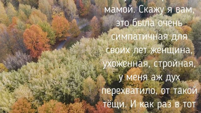 А теперь, вообще живу у тёщи… История из жизни!