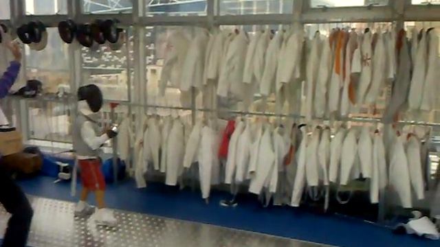 Melissa and Moses - Moses Practice Fencing IV смотреть онлайн