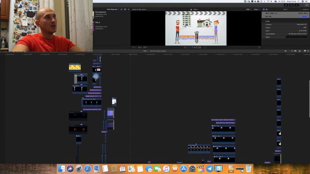 Сложный проект в Final Cut X Pro смотреть онлайн