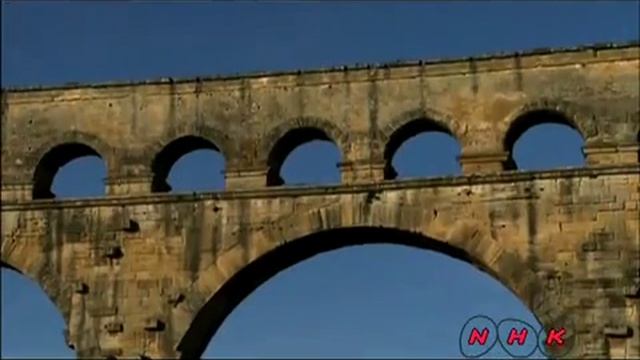 Древнеримский акведук Пон дю Гар смотреть онлайн