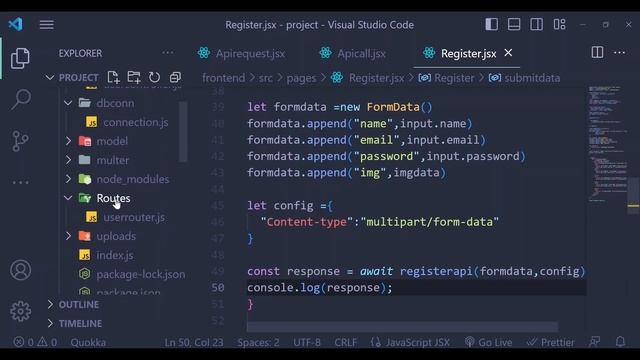Mernstack user Profile App | project #mernstack#expressjs #reactjs #nodejstutorial #hindi #mongodb смотреть онлайн