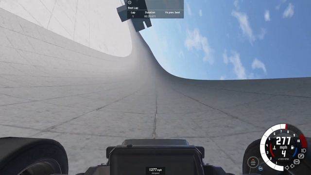 BeamNG.drive: Highspeed Ring Perimeter 1 Lap (1:24:248) смотреть онлайн