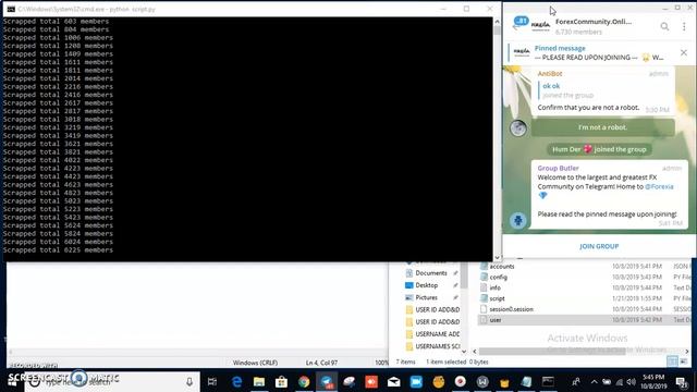 Telegram user id scraping and adding software смотреть онлайн