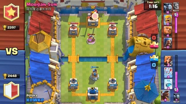 Clash Royale - Sparky vs Hog Rider смотреть онлайн