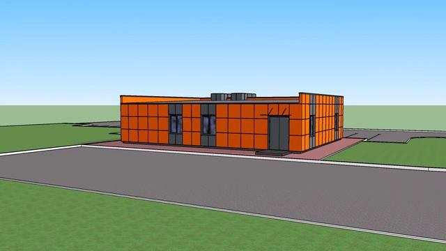 3D-проект магазина - архитектурное проектирование магазинов смотреть онлайн