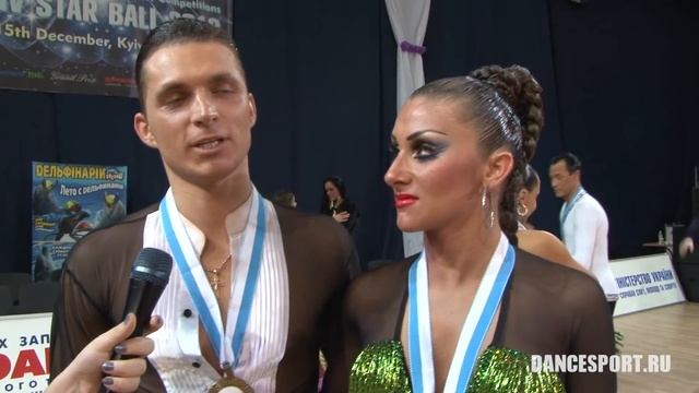 Smagin Evgenii - Kazachenko Polina, Interview for DANCESPORT.RU смотреть онлайн