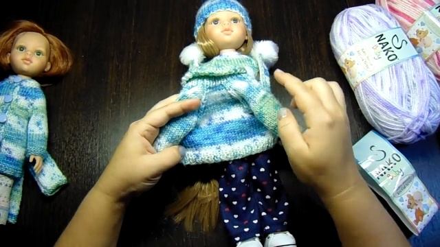 Отличная и экономичная пряжа для кукольного вязания Урок 3 смотреть онлайн