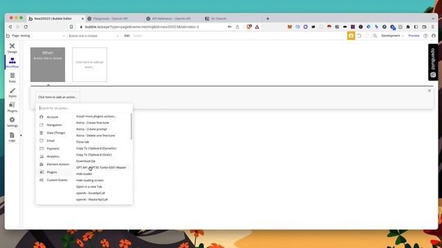 Bubble.io - OpenAI GPT-3.5-turbo & GPT-3.5-turbo-0301 API Tutorial смотреть онлайн