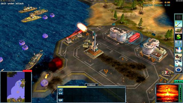 If The Original C&C Generals Zero Hour Had a Navy, It Would Be Like This (Naval Mission Map) смотреть онлайн