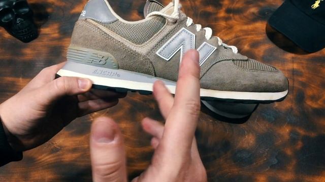 Лучшие New balance ? Обзор New balance 574 "Grey Reflective" & on feet . смотреть онлайн
