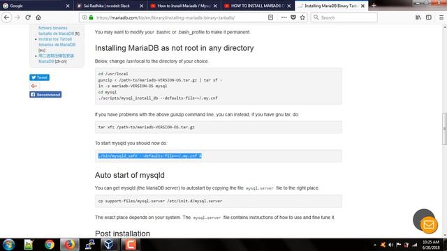 mariadb installation смотреть онлайн