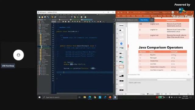 Java Workshop 1 смотреть онлайн