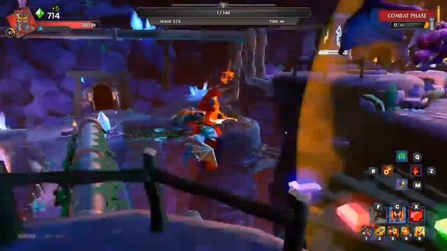LIVE: Dungeon Defenders: Awakened - Massacre Campaign - Lava Mines - Walkthrough/Guide! смотреть онлайн