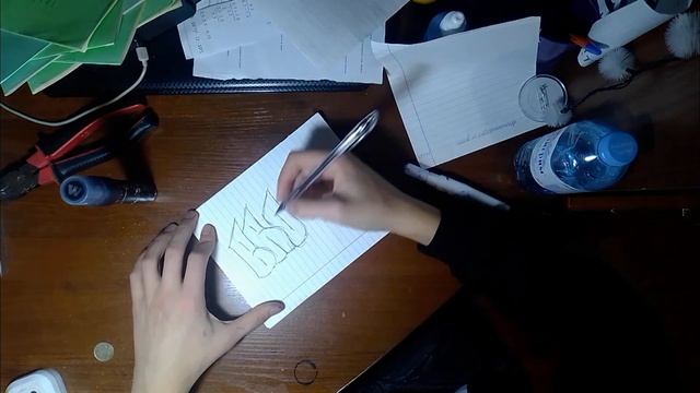Теггинг. Граффити. Рисую флоп. BRONE. смотреть онлайн