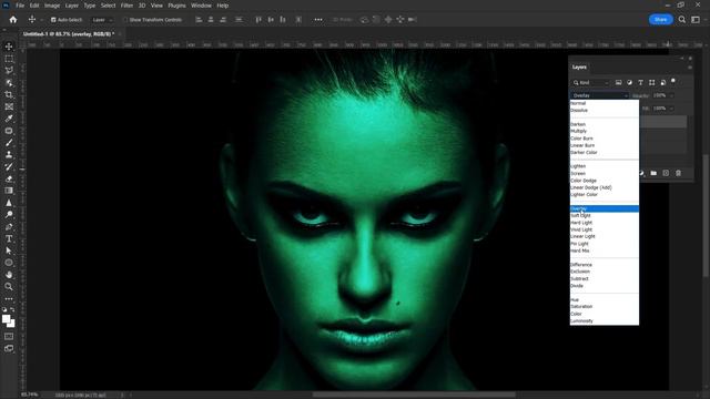 IMPRESSIVE DUAL LIGHTING EFFECT to Portrait Photos in Photoshop смотреть онлайн