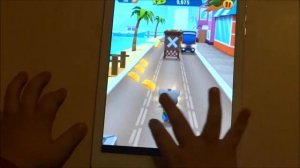 Моя любимая игра на планшете/Talking Tom Gold Run/ Том за золотом)))