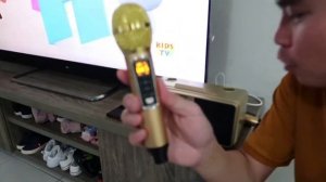 SDRD (MODEL SD-309) PORTABLE VIDEOKE/ KARAOKE REVIEW | KANTAHAN WITH DADDY JD | JDFAMILYVLOGS