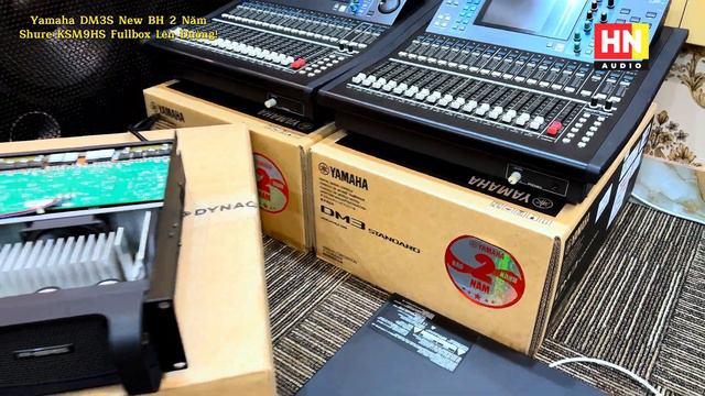 Yamaha DM3S New BH 2 Năm Về Lào Cai, Shure KSM9HS Fullbox Về Thủ Đô HN | Hoàng Nam Audio смотреть онлайн