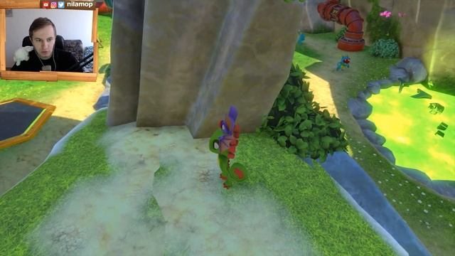 №1052: ЙОКА И ЛЕЙЛИ В ПОИСКАХ УТРАЧЕННЫХ СТРАНИЦ - Yooka-Laylee #1 смотреть онлайн