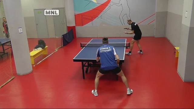 1/2 Панчук Д. - Соловьев В. ТОП-16 турнир по настольному теннису в ТТКЛУБ 04.02 Санкт-Петербург смотреть онлайн