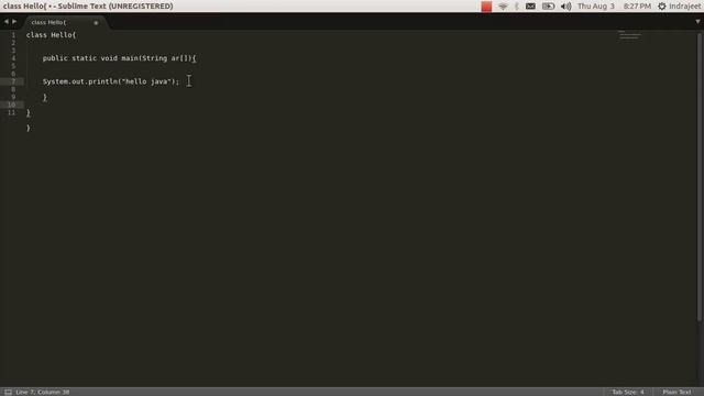 1. Hello World explained | Java | Hindi | Tech-Gram смотреть онлайн
